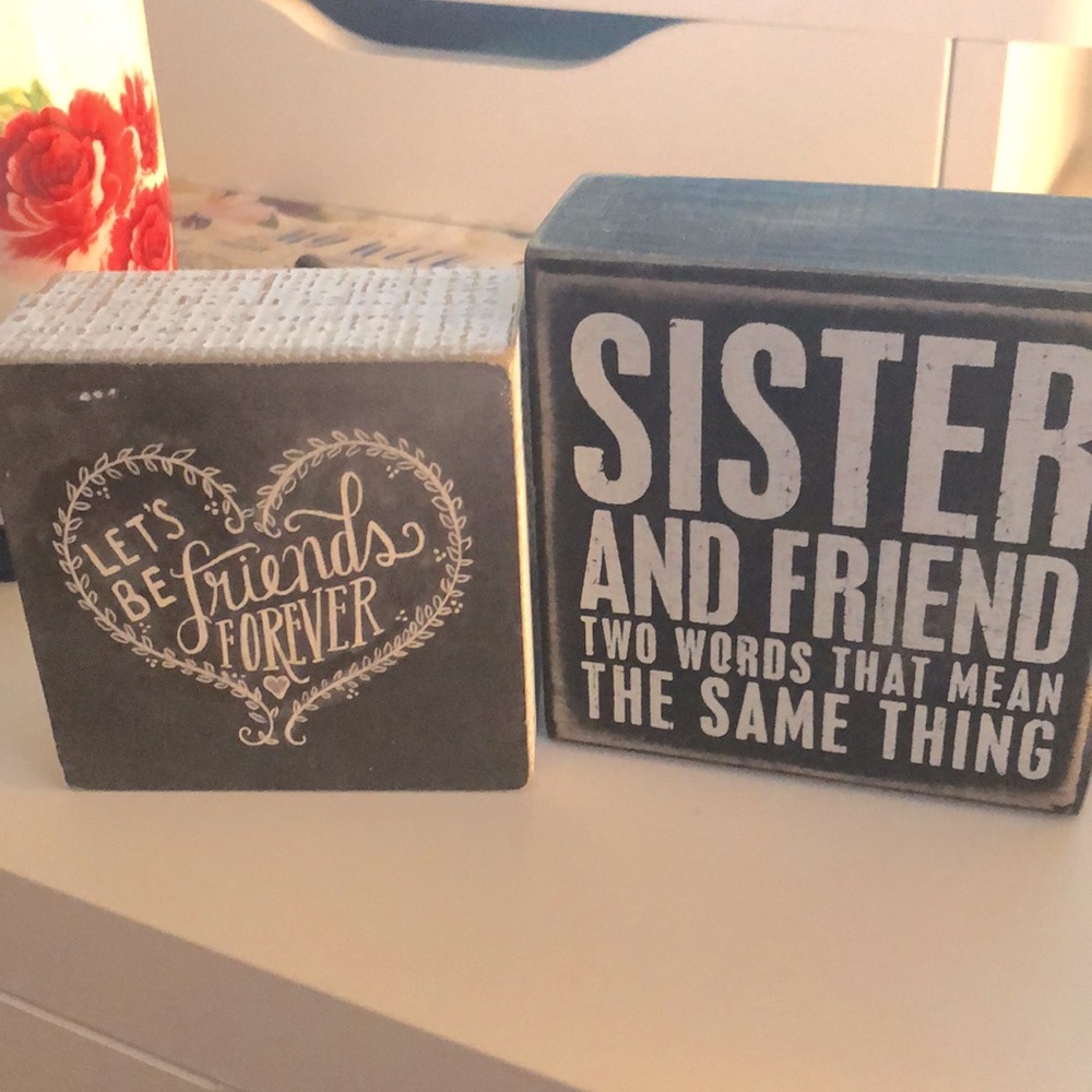 Bundle of two Primitives by Kathy signs